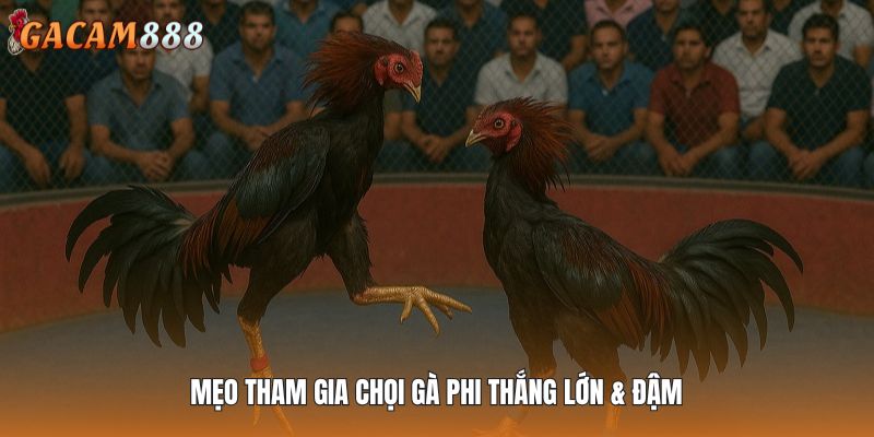 Mẹo tham gia chọi gà Phi thắng lớn & đậm