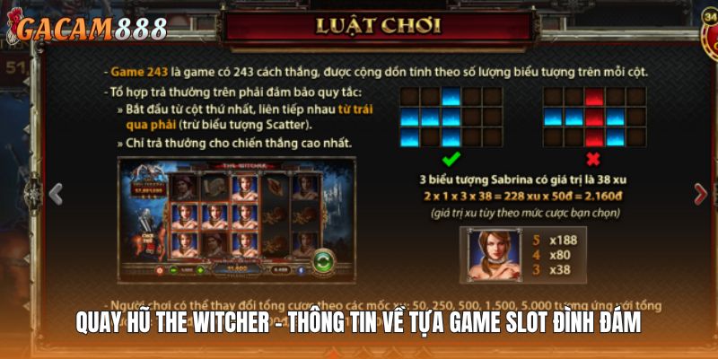 Quay Hũ The Witcher - Thông Tin Về Tựa Game Slot Đình Đám